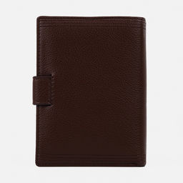 Обложка на кнопке, для автодокументов, паспорта, карт, купюр, цвет коричневый - Simaland фото 2