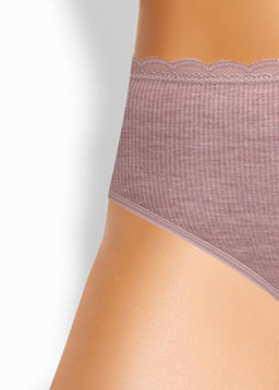 CLE C025 Трусы жен. База кашкорсе меланж бежевый - Clever wear фото 3
