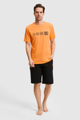 Erkek Turuncu Pijama Tak_m_