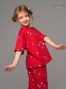 Костюм Daily girl беленькие сердечки mini - Sovalina фото 2