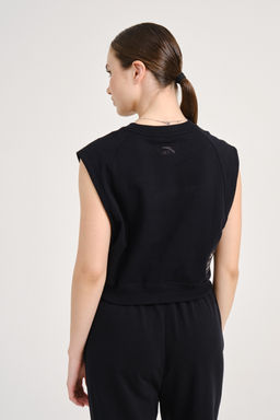 Майка трикотажная Черный