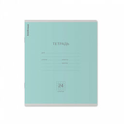 Цена за 10 шт. Тетрадь школьная ученическая ErichKrause Классика ассорти, 24 листа, клетка (в плёнке по 10 шт.)_MIX-PACK  фото 6