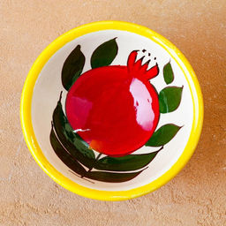 Пиала для чая Риштанская Керамика «Гранат», 200 мл, d=11 см, разноцветная