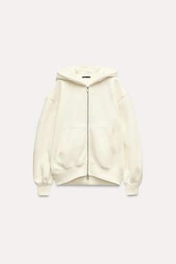 OVERSIZE ZIP-UP HOODIE - Zara фото 7