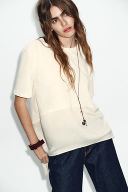 OVERSIZE COMBINED T-SHIRT - Zara фото 3