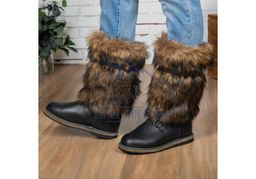 Унты мужские Высокие, койот, войлочная подошва