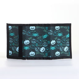 Кошелёк детский на липучке «Выбражулька», тёмно-зелёный