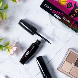 Jigott Водостойкая жидкая подводка для глаз / Cats Eye Waterproof Liquid Eyeliner Deep Black, глубокий черный