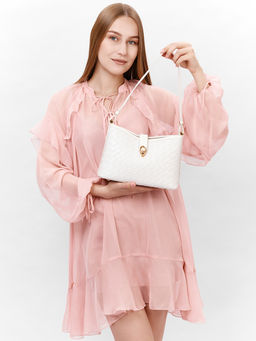 LACCOMA сумка AC573-бежевый эко кожа хлопок