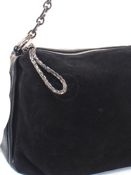 Сумка женская иск/кожа+нат/замша BT-V 8730, 1отд+еврокарман, плечевой ремень, черный SALE 258483 - Adelia фото 9