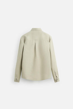 100% LINEN SHIRT - Zara фото 12