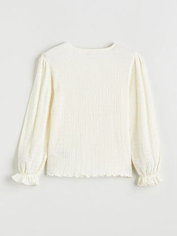 Fiyonk Detayl? K?z ?ocuk Ti??rt