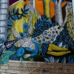 Платок Сон в летнюю ночь - Здесь был Винсент фото 2