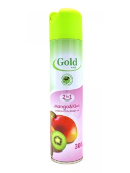 GOLD WIND освежитель воздуха 300мл Манго и Киви (Mango & Kiwi)