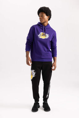 DeFactoFit Спортивные штаны для джоггеров стандартного кроя NBA Los Angeles Lakers  фото 3