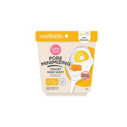 Маска для Лица Тканевая для Сужения Пор Йогурт, Мед и Ананас CATHY DOLL
25 гр  фото 2