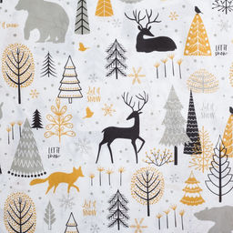 Постельное белье Этель Дуэт Let it snow (вид 1) 143*215 см - 2 шт, 240*220 см, 70*70 см - 2 шт  фото 3