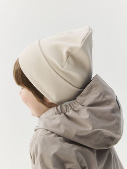 Шапка трикотажная двухслойная Нюд - Bungly фото 2