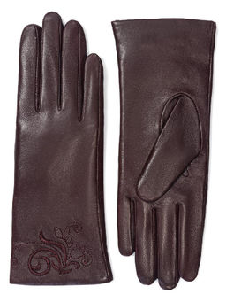 Перчатки жен п/ш LB-0106 plum