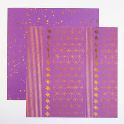 Бумага для скрапбукинга «Яркая геометрия», 12 листов, 30.5×30.5 см, 180 г/м²