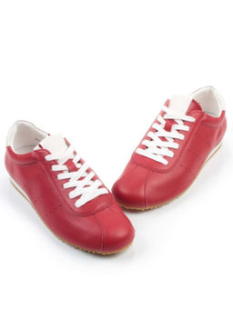 03-908397-5 RED Кеды женские (натуральная кожа)