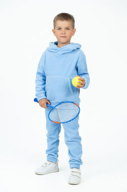 Костюм детский флисовый голубой