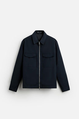 PADDED REGULAR FIT OVERSHIRT - Zara фото 15
