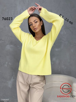 классическая кофта с V-вырезом - Bruno фото 6