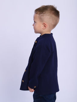 РБ016 Рубашка Муслин (синий) - Милаша фото 11