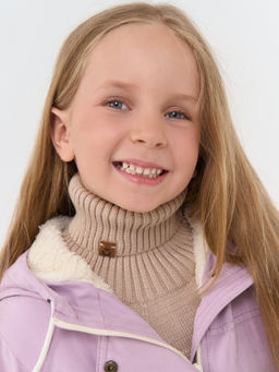 Манишка хлопковая Нюд