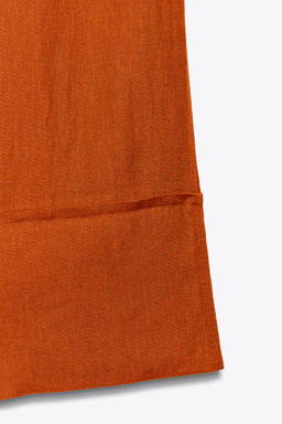 ZW COLLECTION 100% LINEN PALAZZO TROUSERS - Zara фото 32