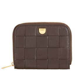 Итальянский кожаный кошелек для карт DuDu серии Hokkaido | кофейно-коричневый - Dudubags фото 2