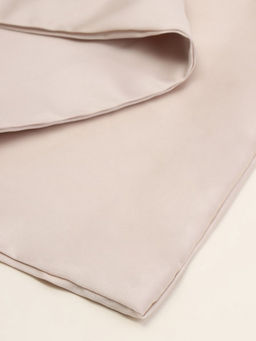 Наволочка SL Home Tencel, 50×70+3 см, бежевая, тенсель, эвкалиптовое волокно 100%