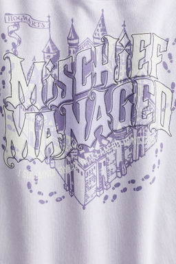 Sudadera oversize con capucha y motivo estampado - H&m фото 3