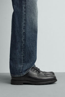 ZAPATO PIEL VESTIR / Negro