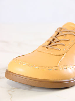 Сникерины кожаные желтые 178.астиbr.Стар кемл