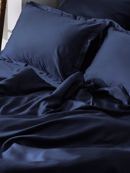 Простыня 2 спальная SL Home Tencel, 235240 см, синяя, тенсель - Sima-land home фото 7