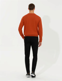 Siyah Slim Fit Kanvas Pantolon - Pierre cardin фото 4
