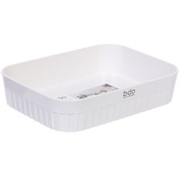 Корзина - органайзер "БИСКОТТИ", цвет белый, 21.5*16*4.5см