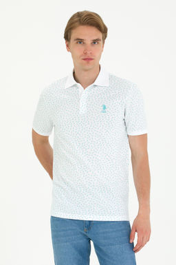 U. S. Polo Assn Мужская мятная футболка-поло - U.s. polo assn фото 3