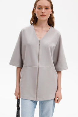 ЕВТ 3292/пепел туника жен