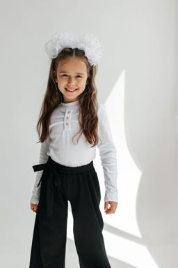 Брюки Ефросинья, цвет Черный, состав 74% х/б, 20% пэ, 6%лайкра