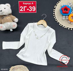 Кофта для девочка однотонная