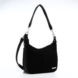 Сумка-мешок на молнии, цвет чёрный - Simaland фото 2