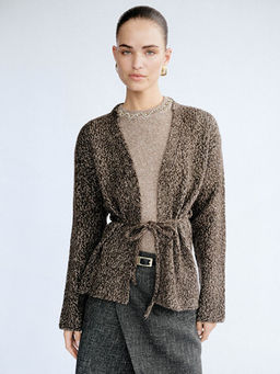 ?al Yaka Desenli Kad?n Triko H?rka