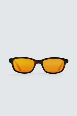 GAFAS DE SOL OVALADAS AARON LEVINE X ZARA / Marr?n  фото 4