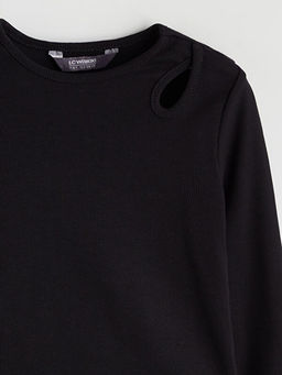 Bisiklet Yaka K?z ?ocuk Ti??rt