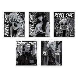 Цена за 5 штТетрадь, 48 л, клетка, арт. 68542/ 5 УРБАН АНИМЕ /А5+, мягкий переплёт (2 скобы), обложка - выборочный ТВИН лак, мелованный картон 190 г/м?, упаковка ассорти/