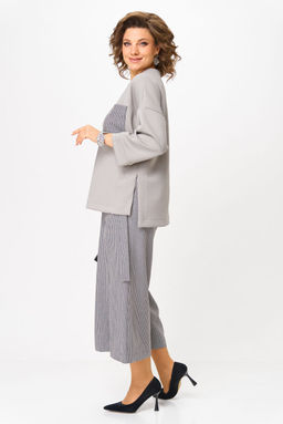 Костюм Michel Chic 1362/2-Р серый, клетка  фото 2
