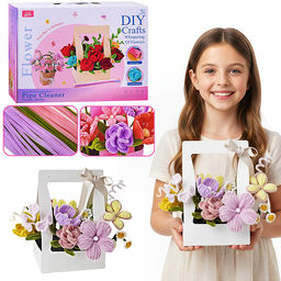 Набор творческая мастерская "Цветочный креатив" в коробке